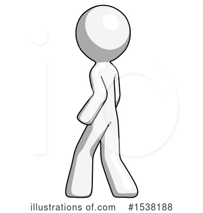 Royalty-Free (RF) White Design Mascot Clipart Illustration by Leo Blanchette - Stock Sample #1538188