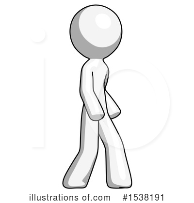 Royalty-Free (RF) White Design Mascot Clipart Illustration by Leo Blanchette - Stock Sample #1538191