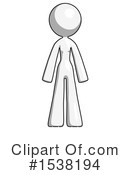 White Design Mascot Clipart #1538194 by Leo Blanchette
