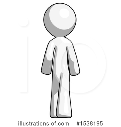Royalty-Free (RF) White Design Mascot Clipart Illustration by Leo Blanchette - Stock Sample #1538195
