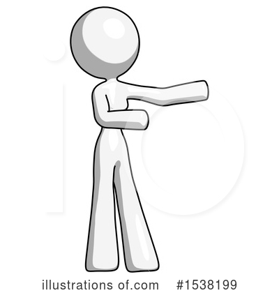 Royalty-Free (RF) White Design Mascot Clipart Illustration by Leo Blanchette - Stock Sample #1538199
