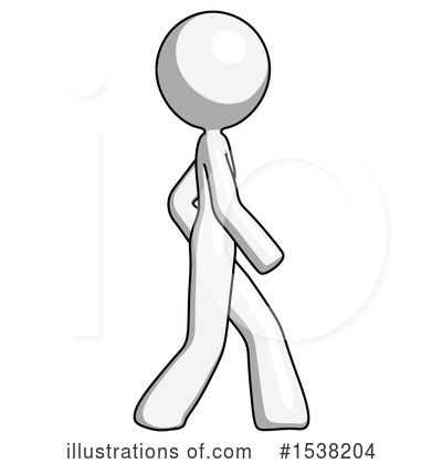Royalty-Free (RF) White Design Mascot Clipart Illustration by Leo Blanchette - Stock Sample #1538204