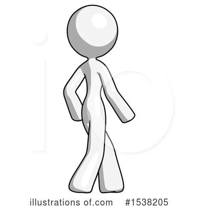 Royalty-Free (RF) White Design Mascot Clipart Illustration by Leo Blanchette - Stock Sample #1538205