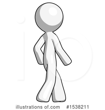 Royalty-Free (RF) White Design Mascot Clipart Illustration by Leo Blanchette - Stock Sample #1538211