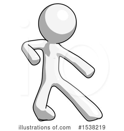 Royalty-Free (RF) White Design Mascot Clipart Illustration by Leo Blanchette - Stock Sample #1538219