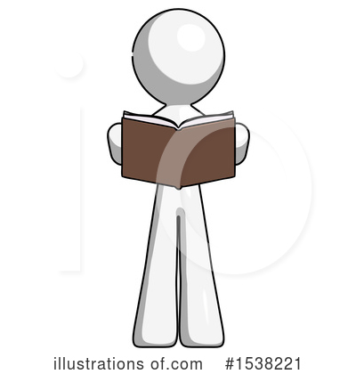 Royalty-Free (RF) White Design Mascot Clipart Illustration by Leo Blanchette - Stock Sample #1538221