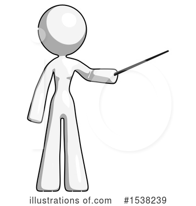 Royalty-Free (RF) White Design Mascot Clipart Illustration by Leo Blanchette - Stock Sample #1538239