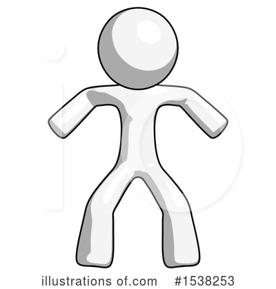 Royalty-Free (RF) White Design Mascot Clipart Illustration by Leo Blanchette - Stock Sample #1538253