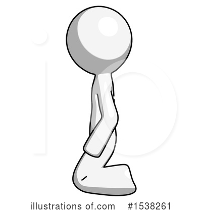 Royalty-Free (RF) White Design Mascot Clipart Illustration by Leo Blanchette - Stock Sample #1538261