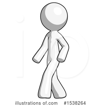 Royalty-Free (RF) White Design Mascot Clipart Illustration by Leo Blanchette - Stock Sample #1538264