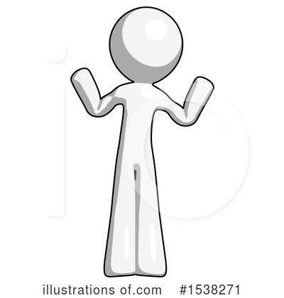 Shrugging Clipart #1538271 by Leo Blanchette