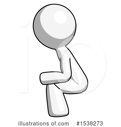 Royalty-Free (RF) White Design Mascot Clipart Illustration by Leo Blanchette - Stock Sample #1538273
