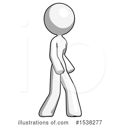 Royalty-Free (RF) White Design Mascot Clipart Illustration by Leo Blanchette - Stock Sample #1538277