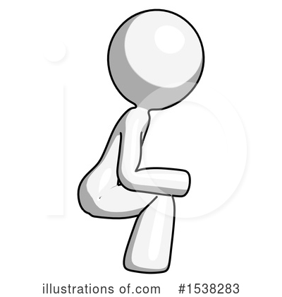 Royalty-Free (RF) White Design Mascot Clipart Illustration by Leo Blanchette - Stock Sample #1538283