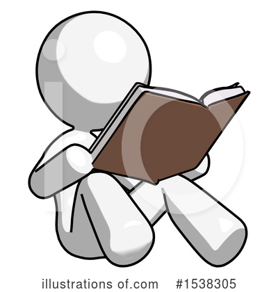 Royalty-Free (RF) White Design Mascot Clipart Illustration by Leo Blanchette - Stock Sample #1538305