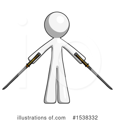 Royalty-Free (RF) White Design Mascot Clipart Illustration by Leo Blanchette - Stock Sample #1538332