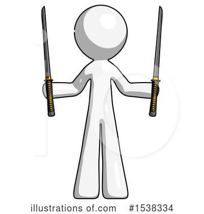 Royalty-Free (RF) White Design Mascot Clipart Illustration by Leo Blanchette - Stock Sample #1538334