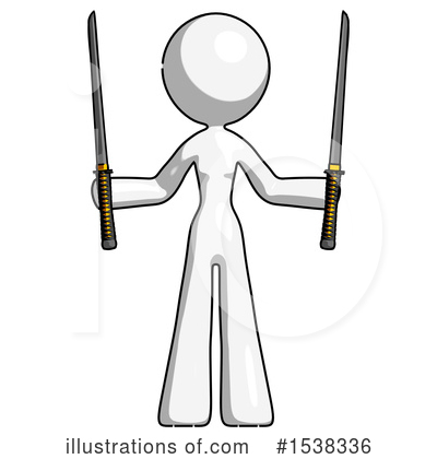 Royalty-Free (RF) White Design Mascot Clipart Illustration by Leo Blanchette - Stock Sample #1538336