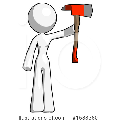 Royalty-Free (RF) White Design Mascot Clipart Illustration by Leo Blanchette - Stock Sample #1538360