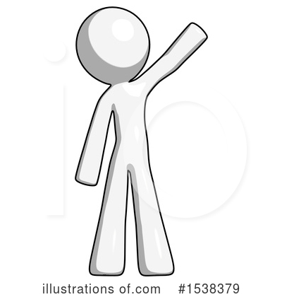 Royalty-Free (RF) White Design Mascot Clipart Illustration by Leo Blanchette - Stock Sample #1538379