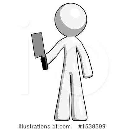 Royalty-Free (RF) White Design Mascot Clipart Illustration by Leo Blanchette - Stock Sample #1538399