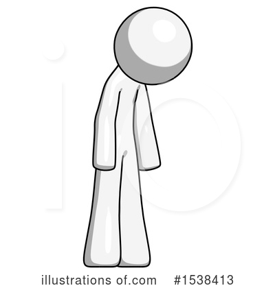 Royalty-Free (RF) White Design Mascot Clipart Illustration by Leo Blanchette - Stock Sample #1538413