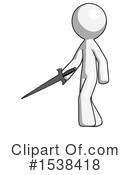 White Design Mascot Clipart #1538418 by Leo Blanchette