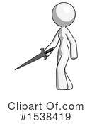 White Design Mascot Clipart #1538419 by Leo Blanchette