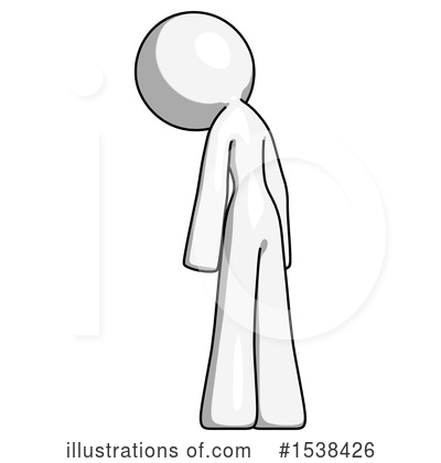 Royalty-Free (RF) White Design Mascot Clipart Illustration by Leo Blanchette - Stock Sample #1538426
