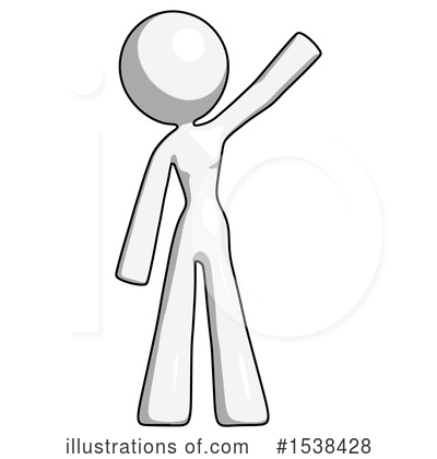 Royalty-Free (RF) White Design Mascot Clipart Illustration by Leo Blanchette - Stock Sample #1538428