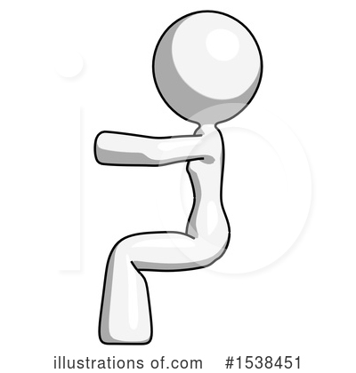 Royalty-Free (RF) White Design Mascot Clipart Illustration by Leo Blanchette - Stock Sample #1538451
