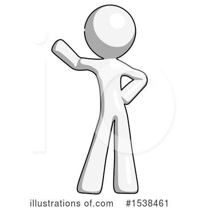 Royalty-Free (RF) White Design Mascot Clipart Illustration by Leo Blanchette - Stock Sample #1538461