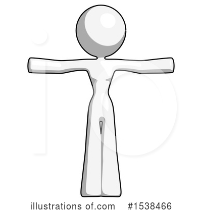 Royalty-Free (RF) White Design Mascot Clipart Illustration by Leo Blanchette - Stock Sample #1538466