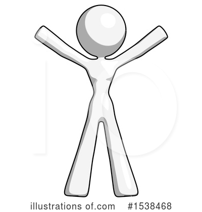 Royalty-Free (RF) White Design Mascot Clipart Illustration by Leo Blanchette - Stock Sample #1538468