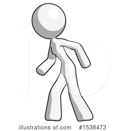 Royalty-Free (RF) White Design Mascot Clipart Illustration by Leo Blanchette - Stock Sample #1538473