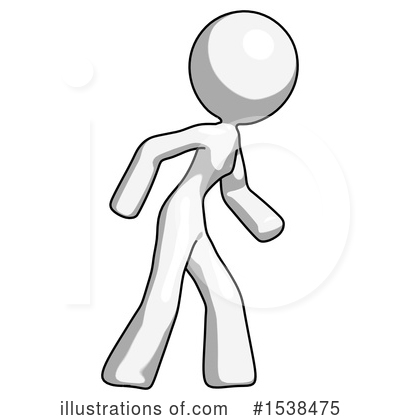 Royalty-Free (RF) White Design Mascot Clipart Illustration by Leo Blanchette - Stock Sample #1538475