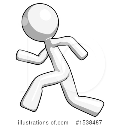 Royalty-Free (RF) White Design Mascot Clipart Illustration by Leo Blanchette - Stock Sample #1538487