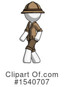 White Design Mascot Clipart #1540707 by Leo Blanchette