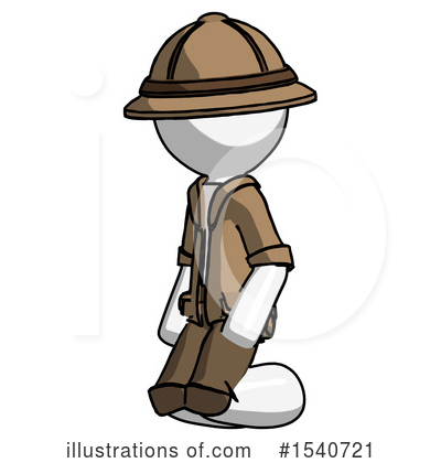 Royalty-Free (RF) White Design Mascot Clipart Illustration by Leo Blanchette - Stock Sample #1540721