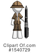 White Design Mascot Clipart #1540729 by Leo Blanchette