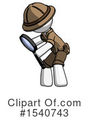 White Design Mascot Clipart #1540743 by Leo Blanchette