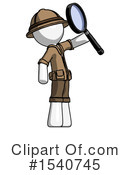 White Design Mascot Clipart #1540745 by Leo Blanchette