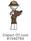 White Design Mascot Clipart #1540764 by Leo Blanchette