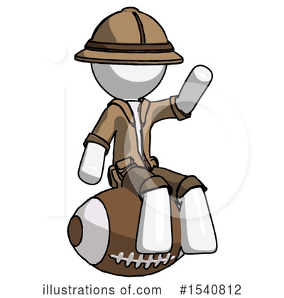 Royalty-Free (RF) White Design Mascot Clipart Illustration by Leo Blanchette - Stock Sample #1540812