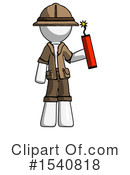 White Design Mascot Clipart #1540818 by Leo Blanchette