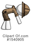 White Design Mascot Clipart #1540905 by Leo Blanchette
