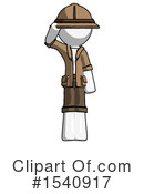 White Design Mascot Clipart #1540917 by Leo Blanchette