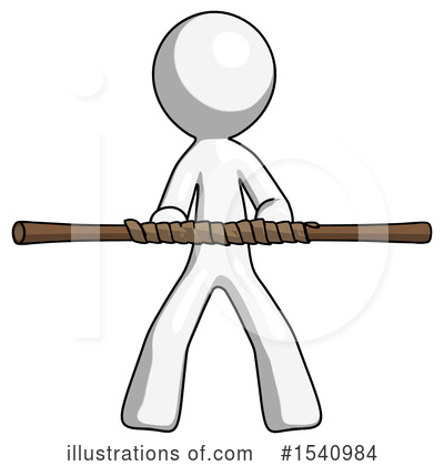 Royalty-Free (RF) White Design Mascot Clipart Illustration by Leo Blanchette - Stock Sample #1540984