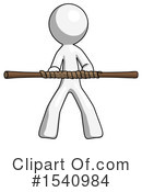 White Design Mascot Clipart #1540984 by Leo Blanchette
