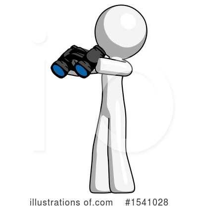 Royalty-Free (RF) White Design Mascot Clipart Illustration by Leo Blanchette - Stock Sample #1541028